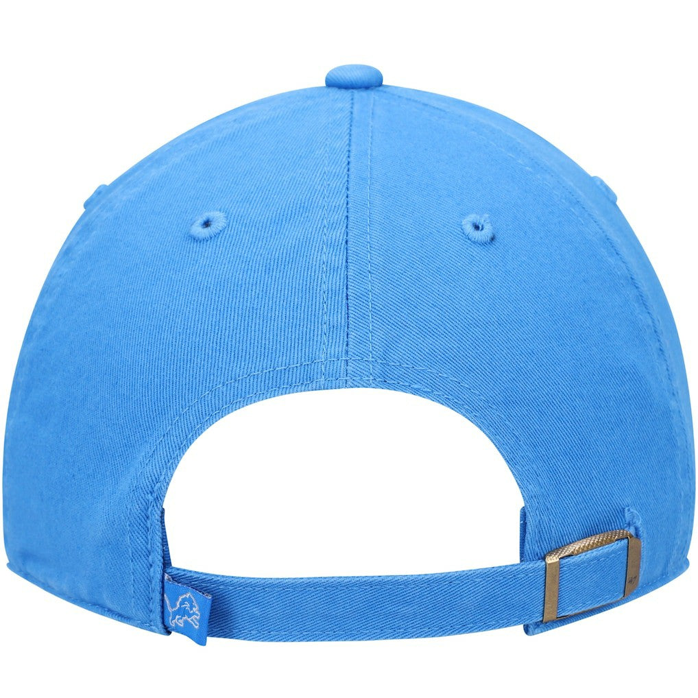 Detroit Lions '47 Youth Logo Clean Up Adjustable Hat - Blue Hats