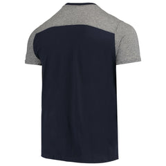 Seattle Seahawks Majestic Threads Field Goal Slub T-Shirt - College Navy/Gray T-shirts