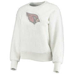 Arizona Cardinals Touch Women's Milestone Tracker Pullover Sweatshirt - White Pullover