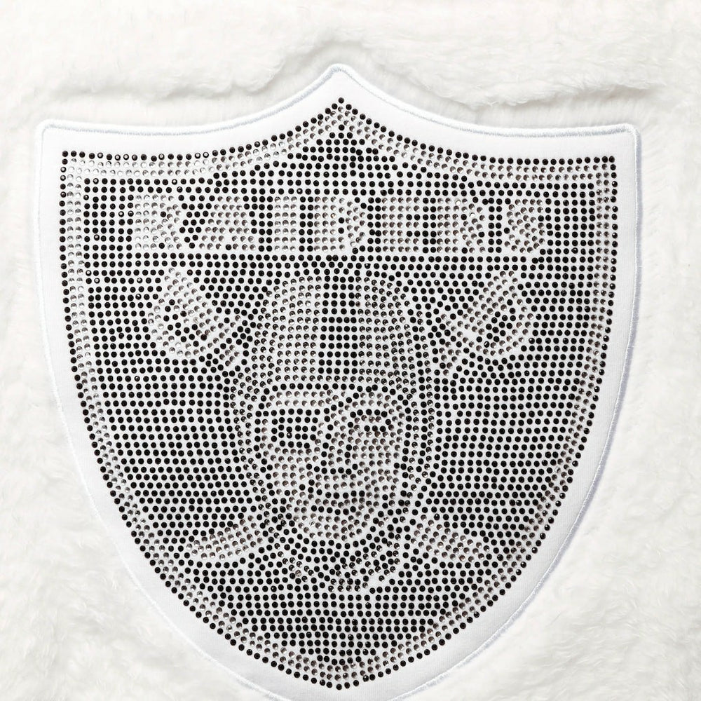Las Vegas Raiders Touch Women's Milestone Tracker Pullover Sweatshirt - White Pullover