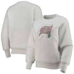 Tampa Bay Buccaneers Touch Women's Milestone Tracker Pullover Sweatshirt - White Pullover