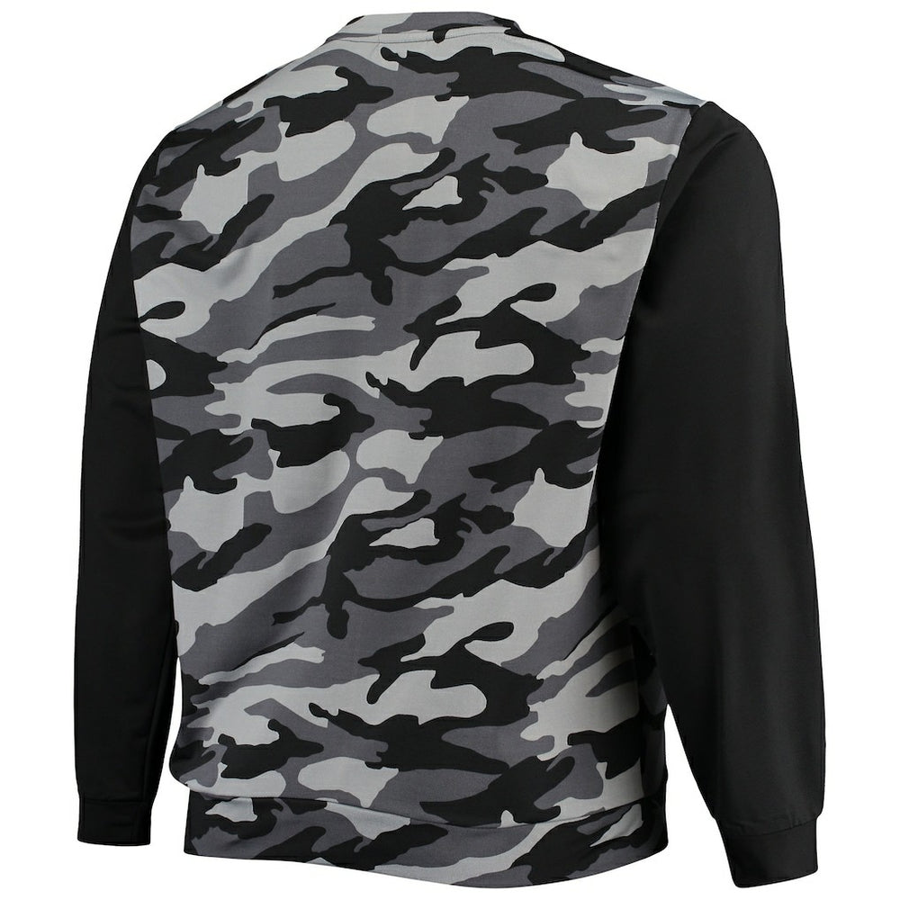 Las Vegas Raiders FOCO Camo Long Sleeve T-Shirt - Black T-shirts