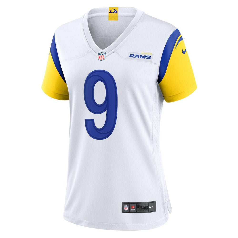 Matthew Stafford Los Angeles Rams Women's Alternate Game Jersey - White Jerseys