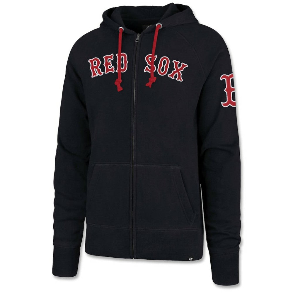 Boston Red Sox '47 Gamebreak Full-Zip Hoodie - Navy Hoodies