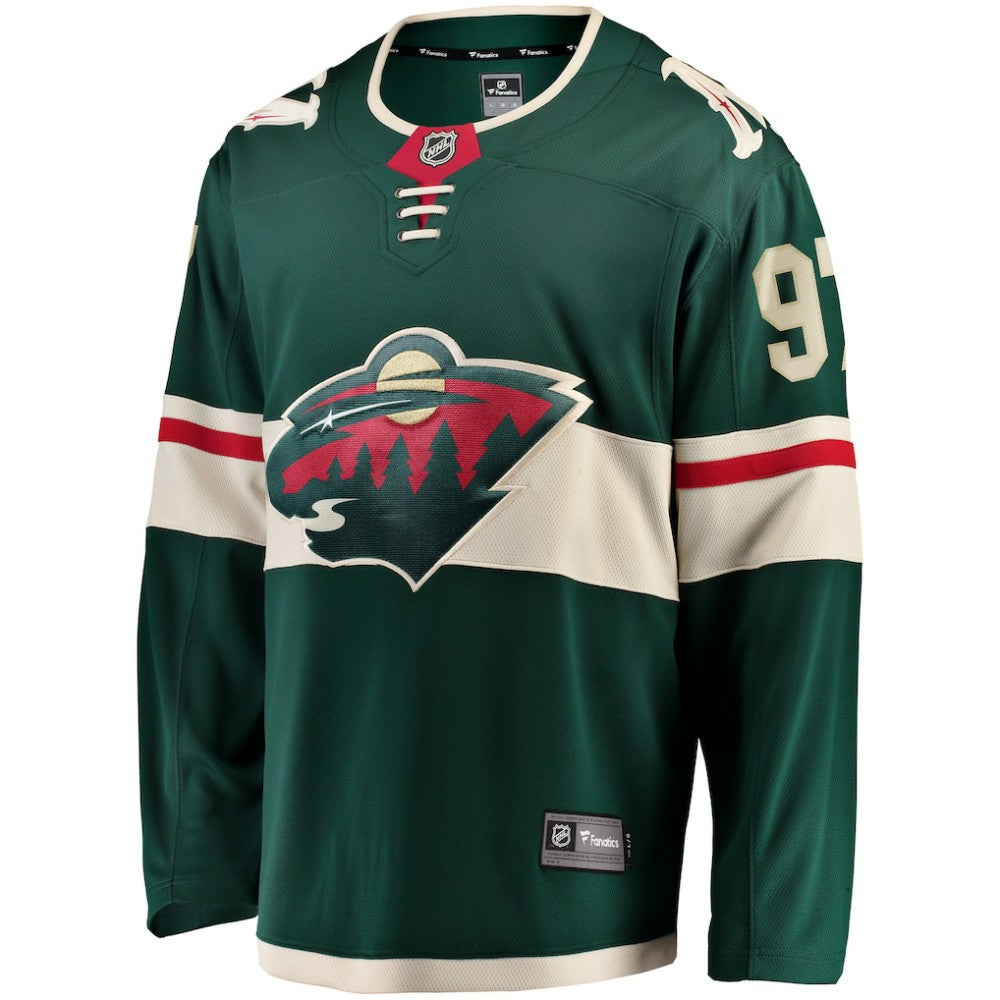 Kirill Kaprizov Minnesota Wild Fanatics Home Breakaway Replica Jersey - Green | US 4274577