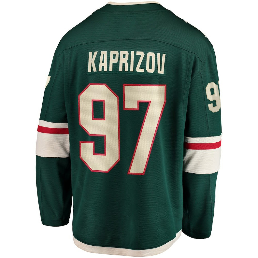 Kirill Kaprizov Minnesota Wild Fanatics Home Breakaway Replica Jersey - Green | US 4274577