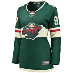 Kirill Kaprizov Minnesota Wild Fanatics Women's Home Breakaway Replica Jersey - Green | US 4274578
