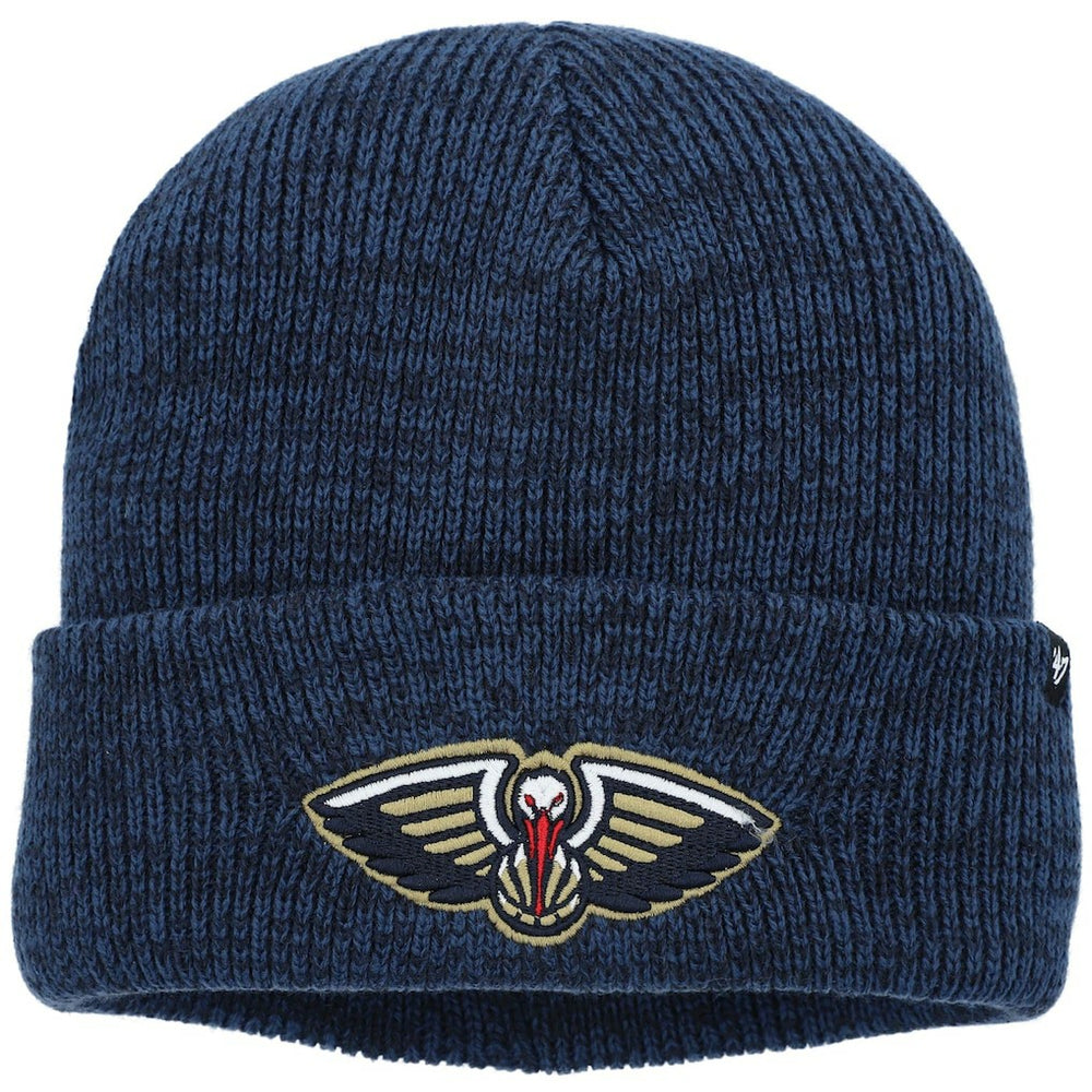 New Orleans Pelicans '47 Brain Freeze Cuffed Knit Hat Navy - 47 brand outlet