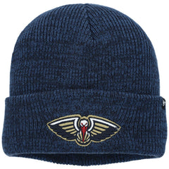 New Orleans Pelicans '47 Brain Freeze Cuffed Knit Hat Navy - 47 brand outlet