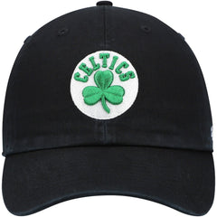 Boston Celtics '47 Core Logo Clean Up Adjustable Hat Black - 47 brand