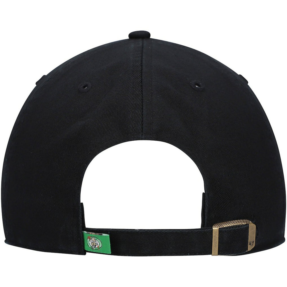 Boston Celtics '47 Core Logo Clean Up Adjustable Hat Black - 47 brand