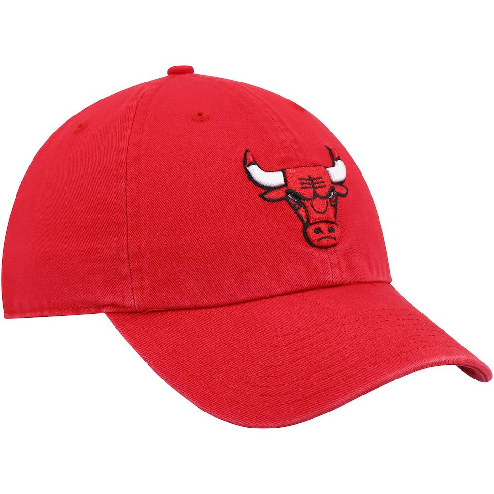 Chicago Bulls '47 Core Logo Clean Up Adjustable Hat Red - 47 brand