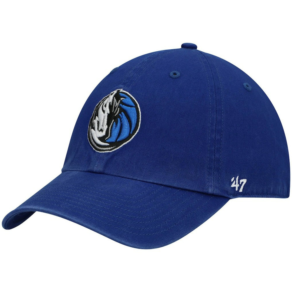 Dallas Mavericks '47 Core Logo Clean Up Adjustable Hat Royal - 47 brand outlet
