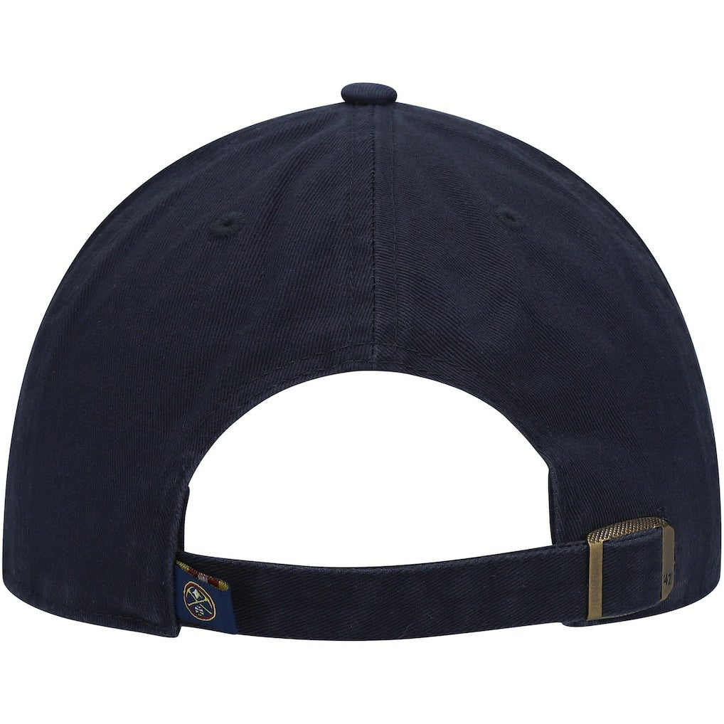 Denver Nuggets '47 Core Logo Clean Up Adjustable Hat Navy - 47 brand outlet