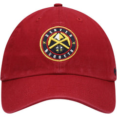 Denver Nuggets '47 Core Logo Clean Up Adjustable Hat Red - 47 brand