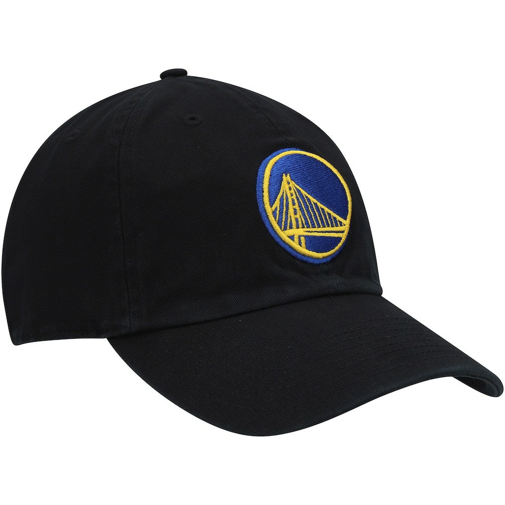 Golden State Warriors '47 Core Logo Clean Up Adjustable Hat Black - 47 brand