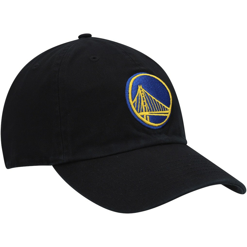 Golden State Warriors '47 Core Logo Clean Up Adjustable Hat Black - 47 brand