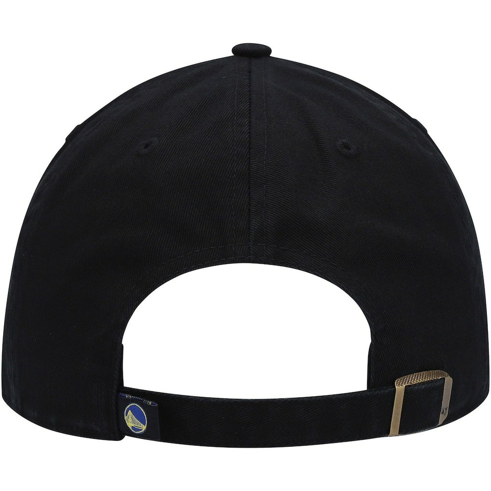 Golden State Warriors '47 Core Logo Clean Up Adjustable Hat Black - 47 brand