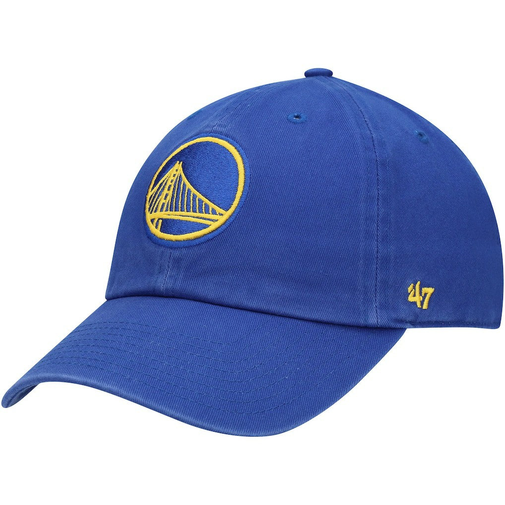 Golden State Warriors '47 Core Logo Clean Up Adjustable Hat Royal - 47 brand