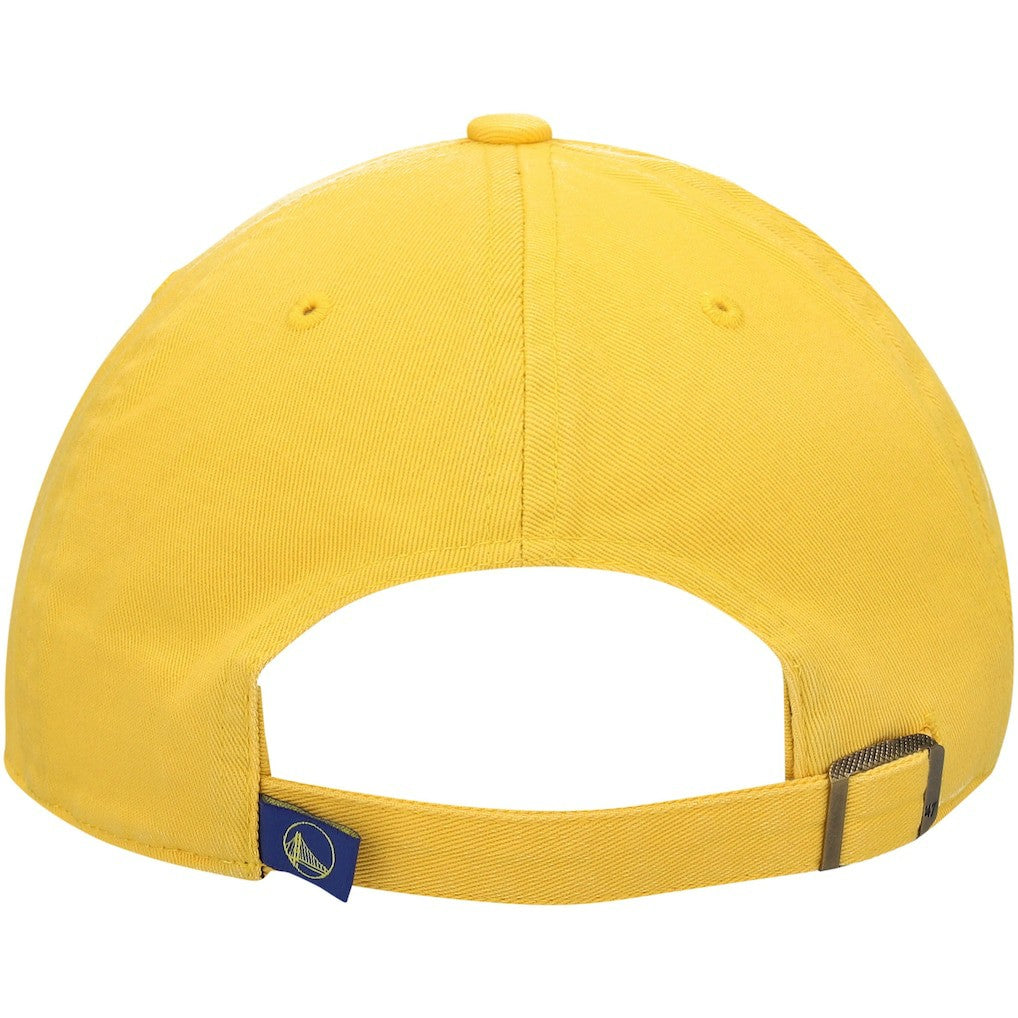 Golden State Warriors '47 Core Logo Clean Up Adjustable Hat Gold - 47 brand