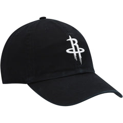 Houston Rockets '47 Core Logo Clean Up Adjustable Hat Black - 47 brand
