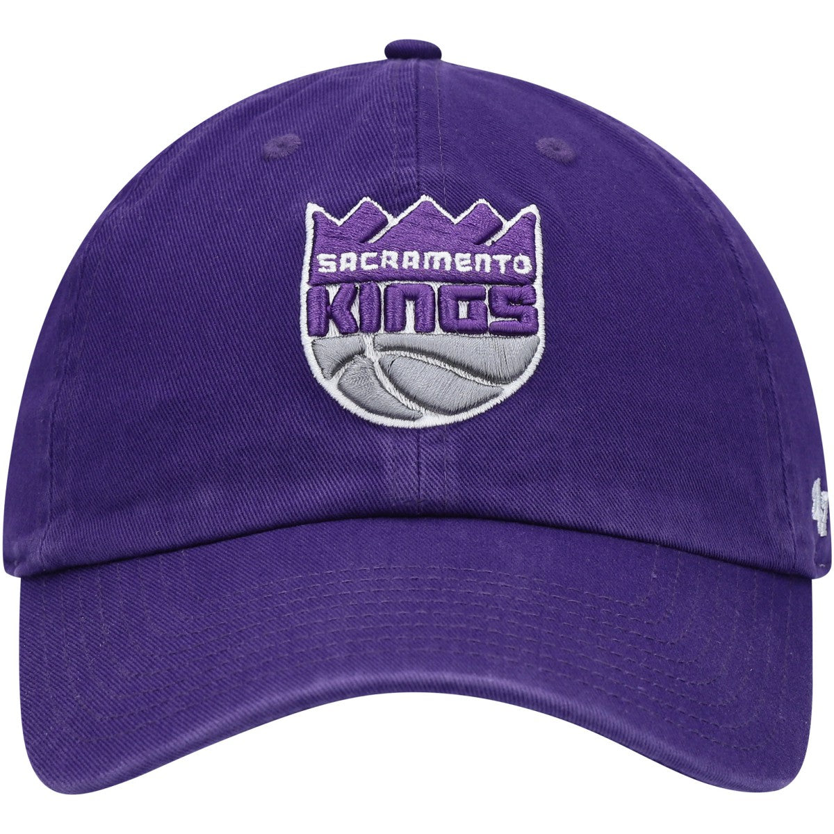 Sacramento Kings '47 Core Logo Clean Up Adjustable Hat Purple - 47 brand