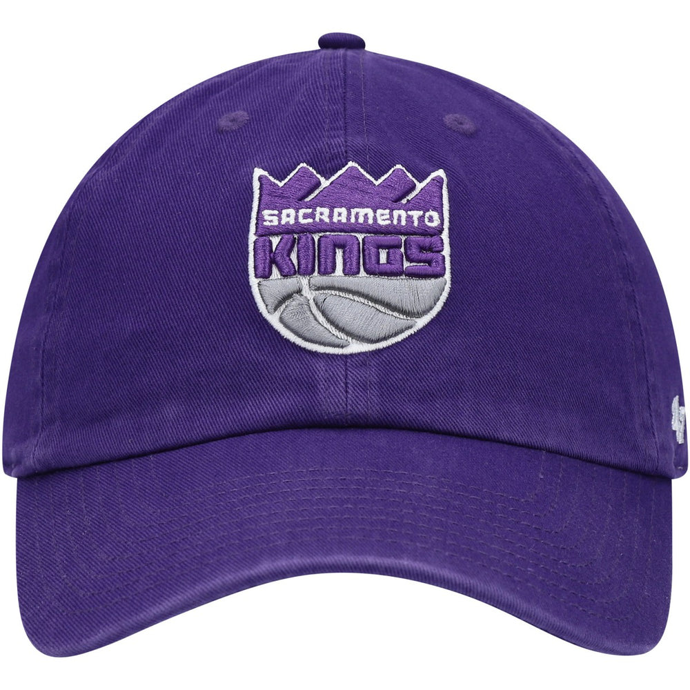 Sacramento Kings '47 Core Logo Clean Up Adjustable Hat Purple - 47 brand