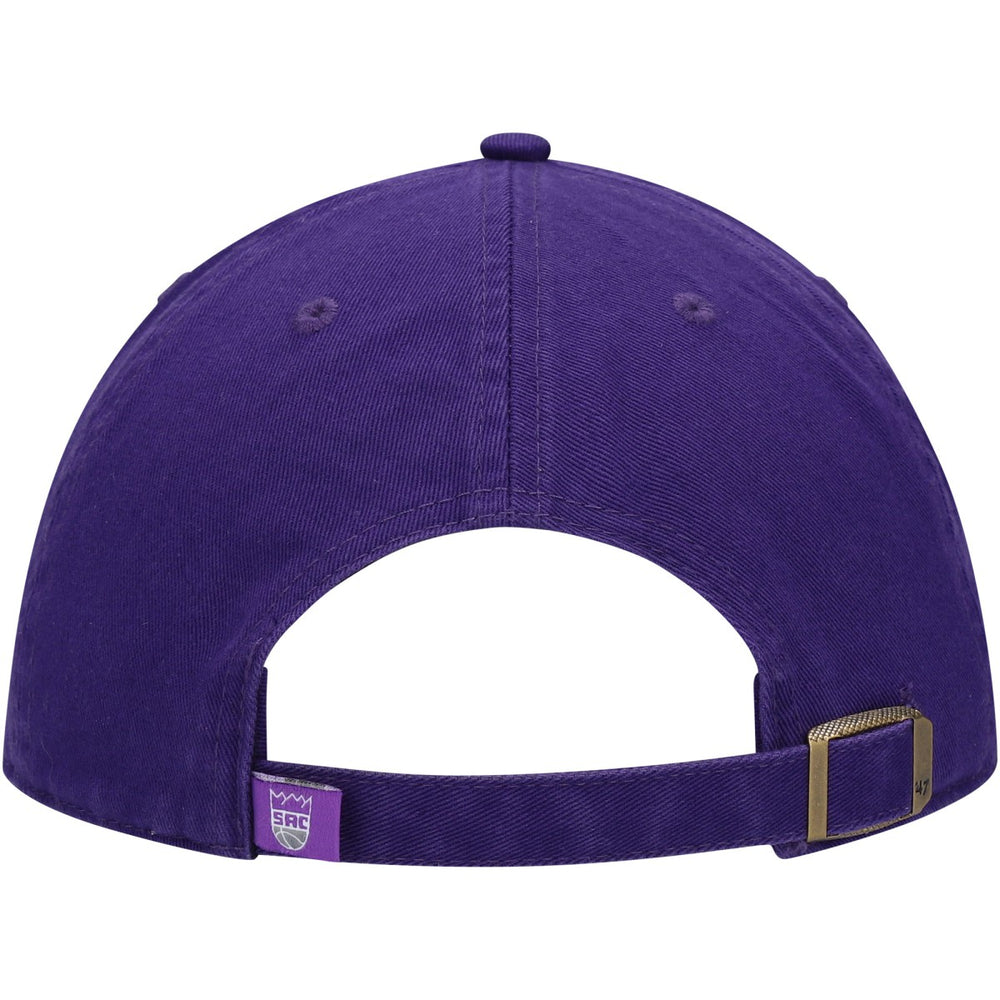 Sacramento Kings '47 Core Logo Clean Up Adjustable Hat Purple - 47 brand