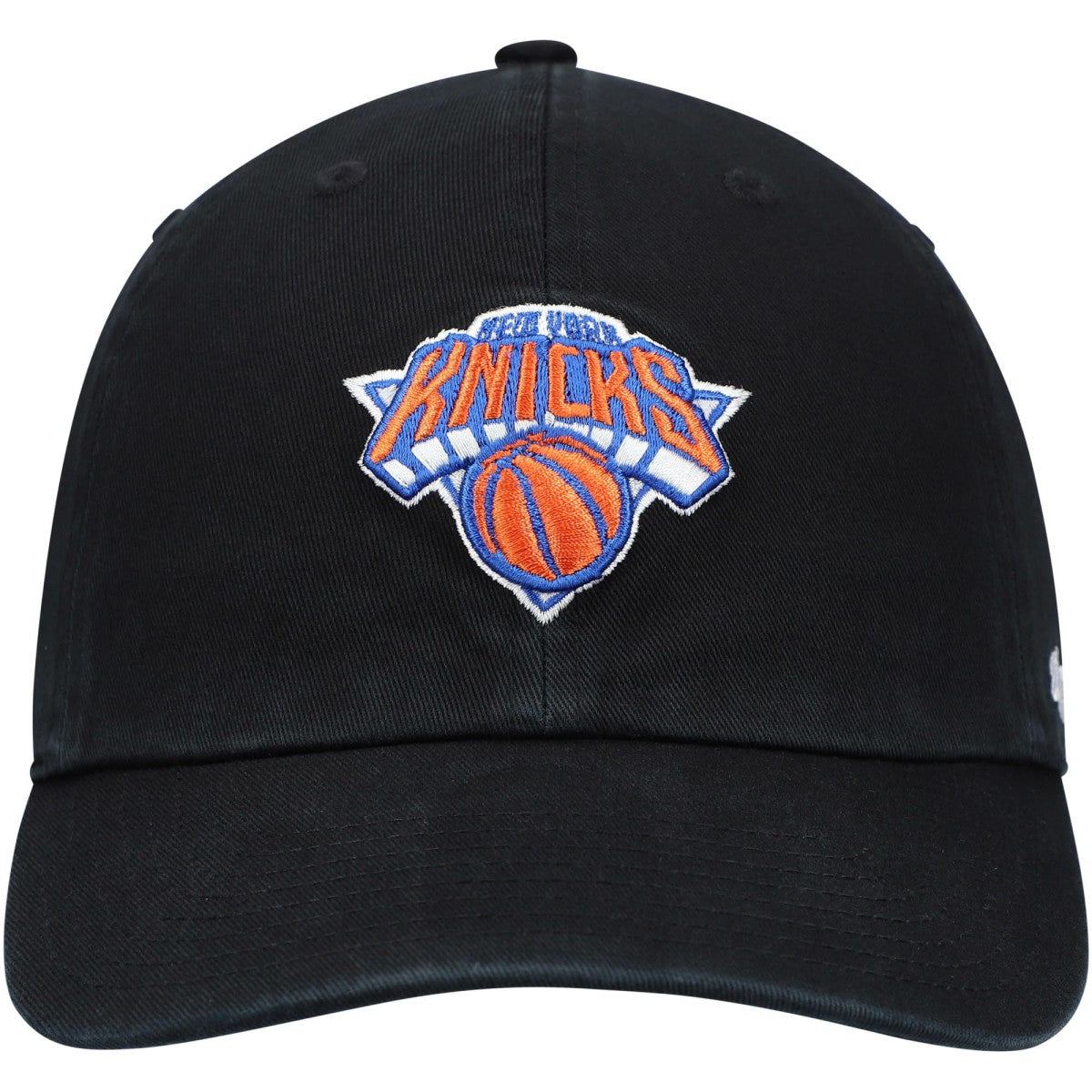 New York Knicks '47 Core Logo Clean Up Adjustable Hat Black - 47 brand