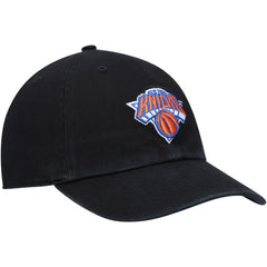 New York Knicks '47 Core Logo Clean Up Adjustable Hat Black - 47 brand