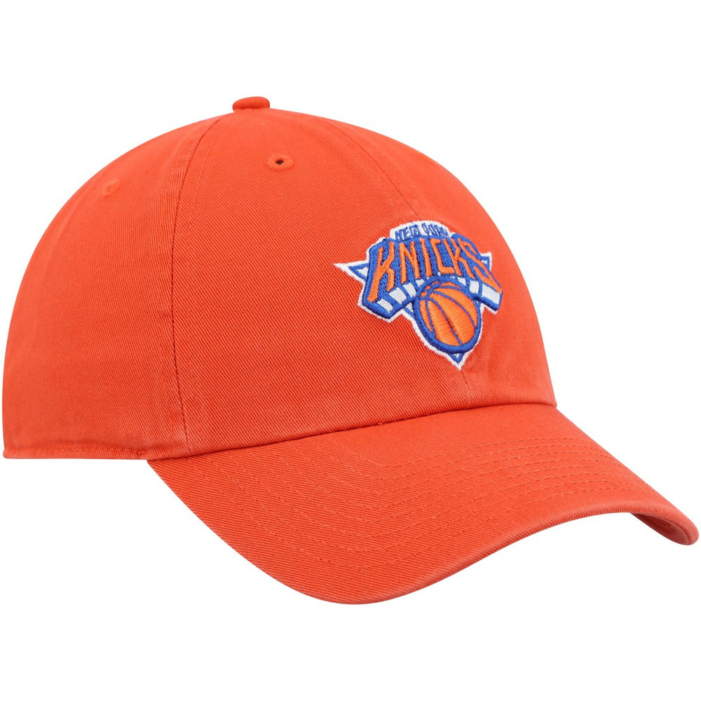 New York Knicks '47 Core Logo Clean Up Adjustable Hat Orange - 47 brand outlet