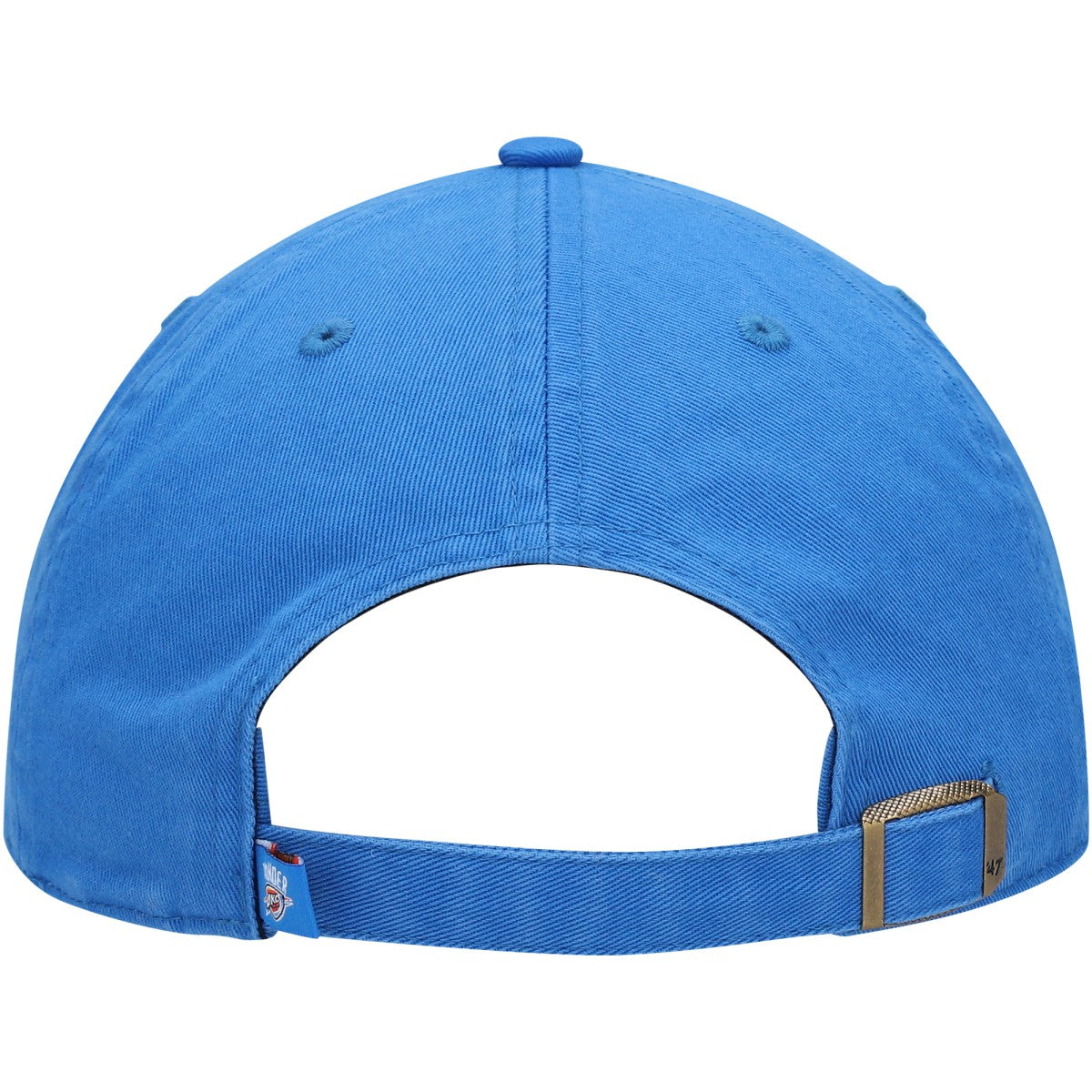 Oklahoma City Thunder '47 Core Logo Clean Up Adjustable Hat Blue - 47 brand