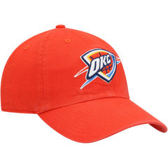 Oklahoma City Thunder '47 Core Logo Clean Up Adjustable Hat Orange - 47 brand