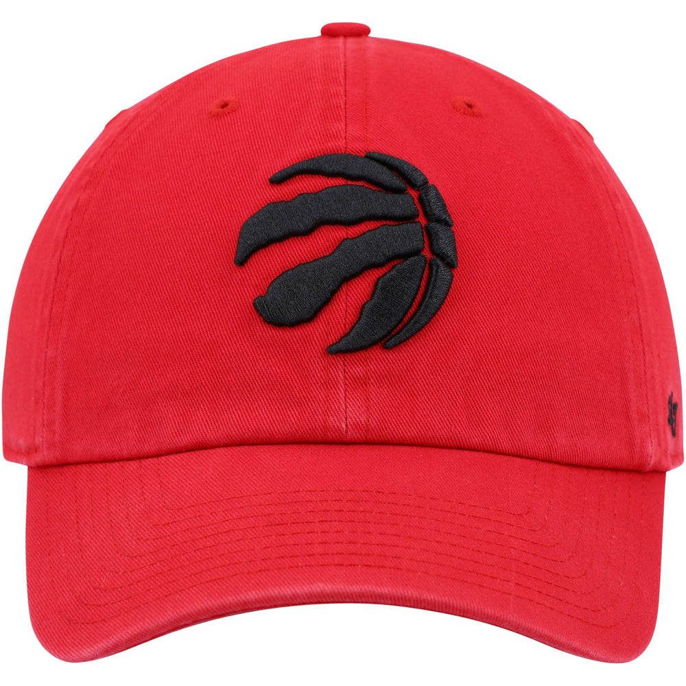 Toronto Raptors '47 Core Logo Clean Up Adjustable Hat Red - 47 brand