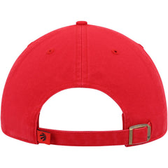 Toronto Raptors '47 Core Logo Clean Up Adjustable Hat Red - 47 brand