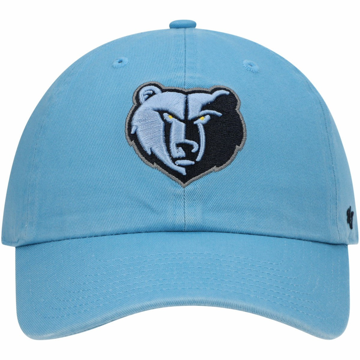 Memphis Grizzlies '47 Core Logo Clean Up Adjustable Hat Light Blue - 47 brand
