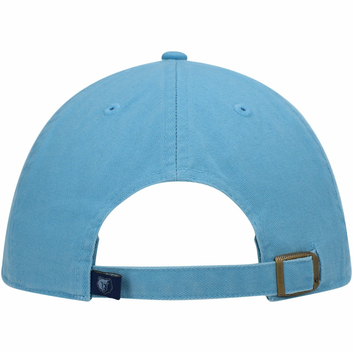 Memphis Grizzlies '47 Core Logo Clean Up Adjustable Hat Light Blue - 47 brand