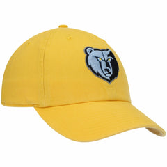 Memphis Grizzlies '47 Core Logo Clean Up Adjustable Hat Gold - 47 brand outlet