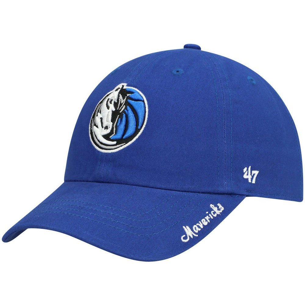 Dallas Mavericks '47 Women's Miata Clean Up Logo Adjustable Hat Blue - 47 brand outlet