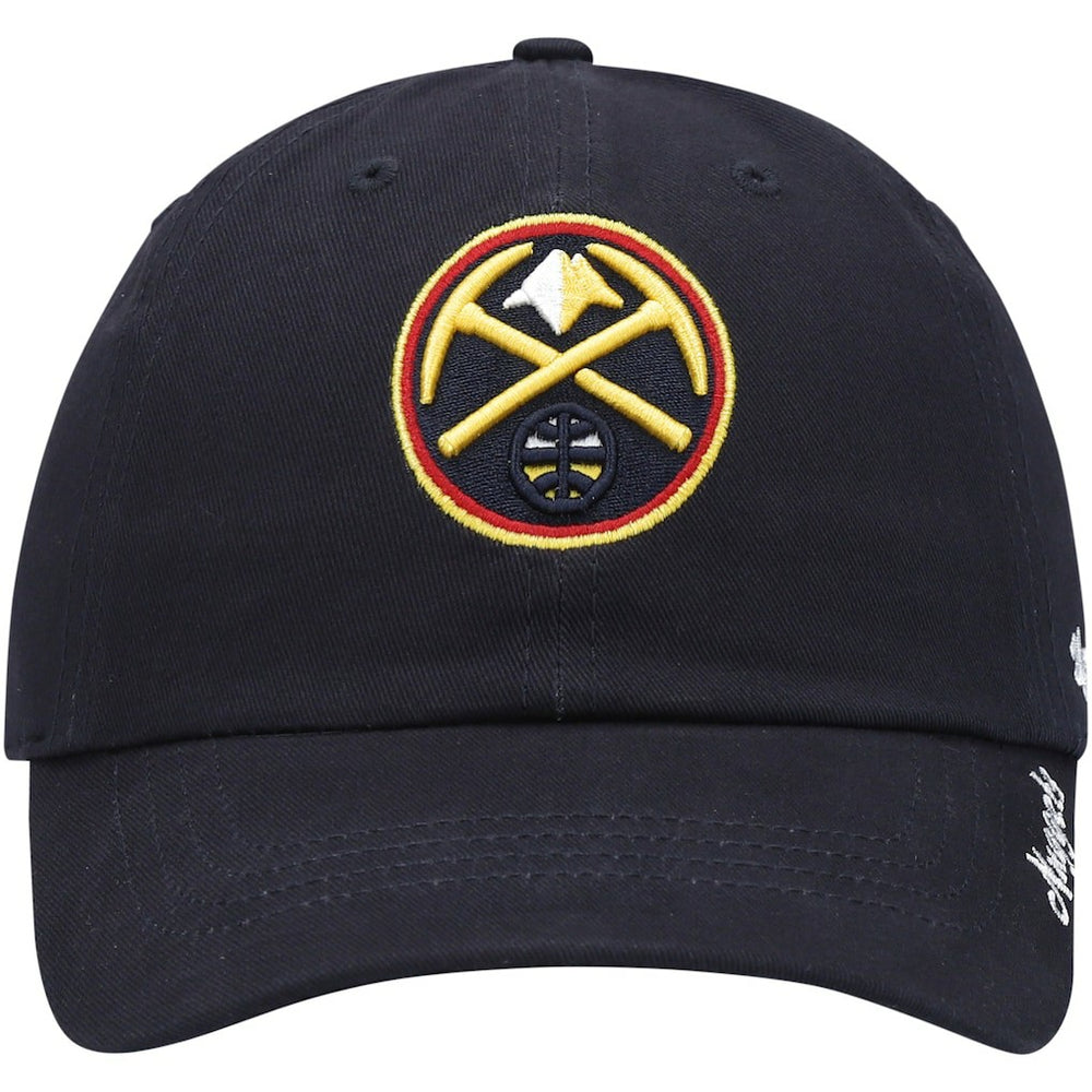 Denver Nuggets '47 Women's Miata Clean Up Logo Adjustable Hat Navy - 47 brand