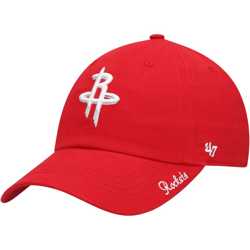 Houston Rockets '47 Women's Miata Clean Up Logo Adjustable Hat Red - 47 brand