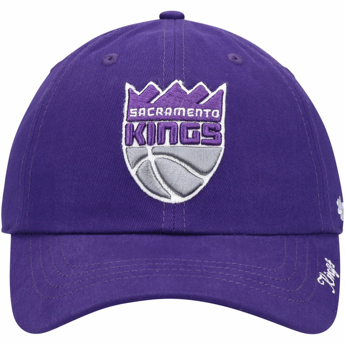 Sacramento Kings '47 Women's Miata Clean Up Logo Adjustable Hat Purple - 47 brand