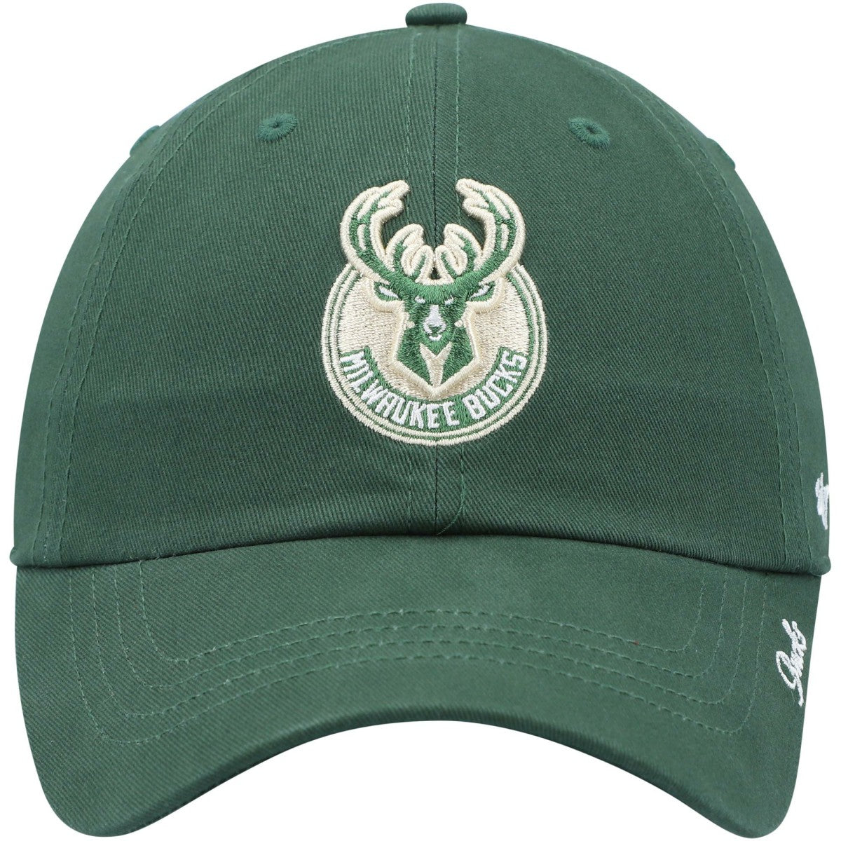 Milwaukee Bucks '47 Women's Miata Clean Up Logo Adjustable Hat Hunter Green - 47 brand