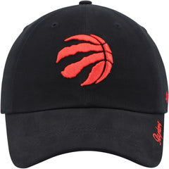 Toronto Raptors '47 Women's Miata Clean Up Logo Adjustable Hat Black - 47 brand