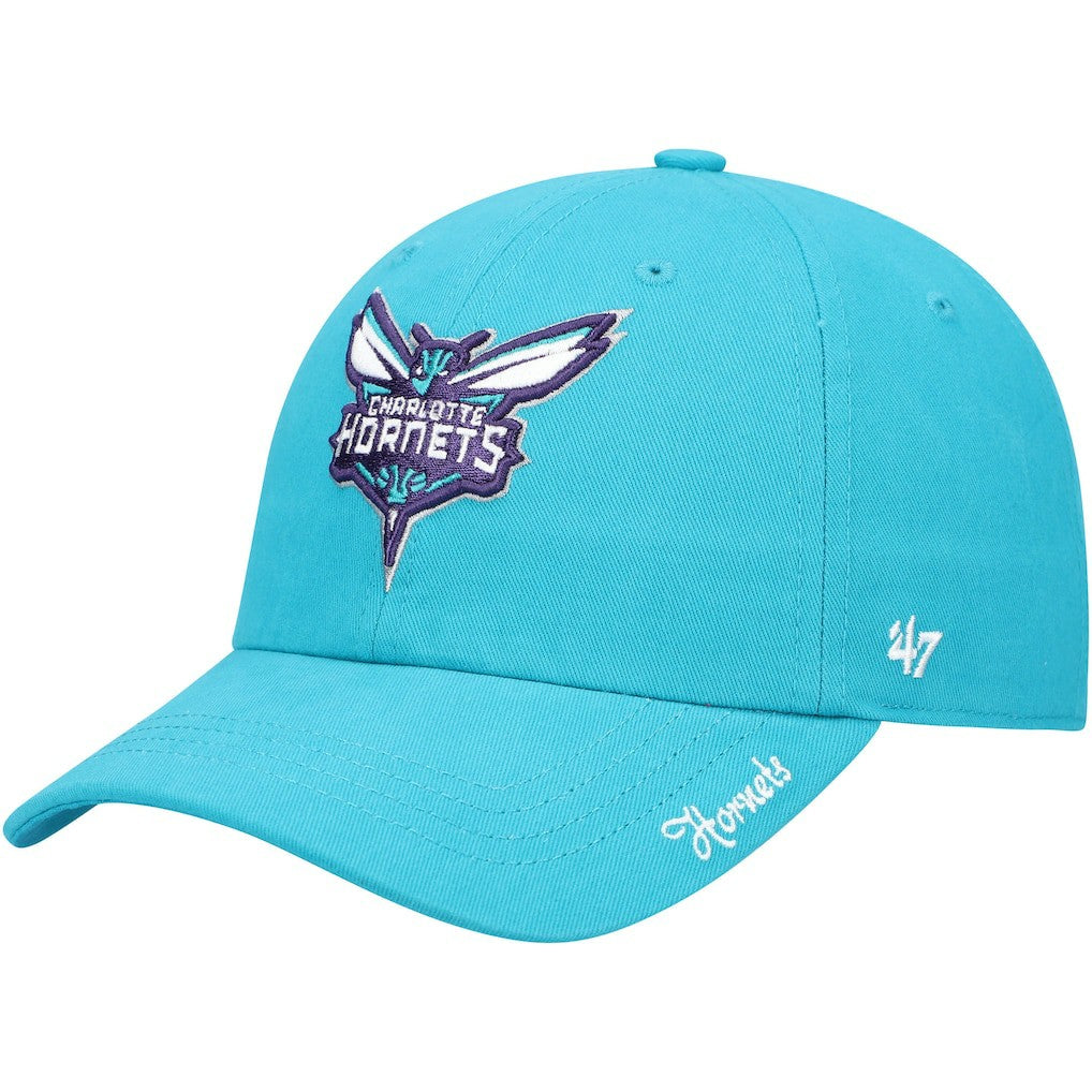 Charlotte Hornets '47 Women's Miata Clean Up Logo Adjustable Hat Teal - 47 brand