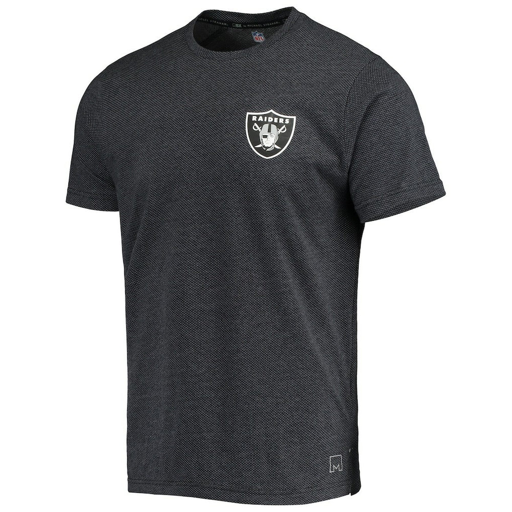 Las Vegas Raiders MSX by Michael Strahan Motivation Performance T-Shirt - Black T-shirts