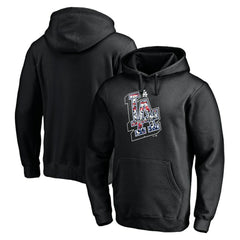 Los Angeles Dodgers Fanatics Hometown Fitted Pullover Hoodie - Black Hoodies