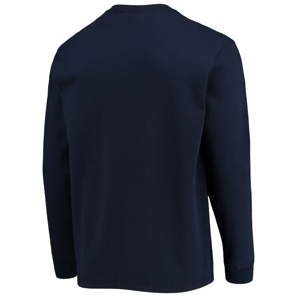 Chicago Bears Dunbrooke Logo Maverick Thermal Henley Long Sleeve T-Shirt - Navy T-shirts