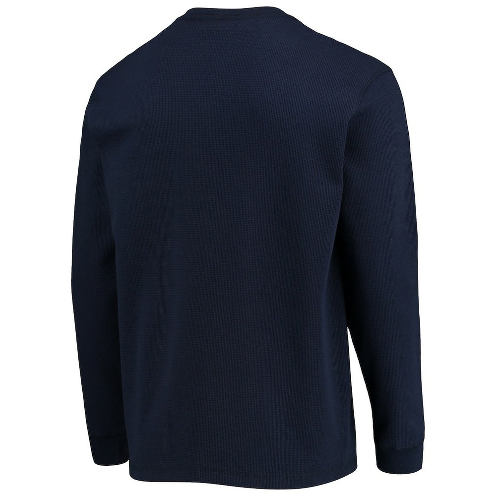 Chicago Bears Dunbrooke Logo Maverick Thermal Henley Long Sleeve T-Shirt - Navy T-shirts