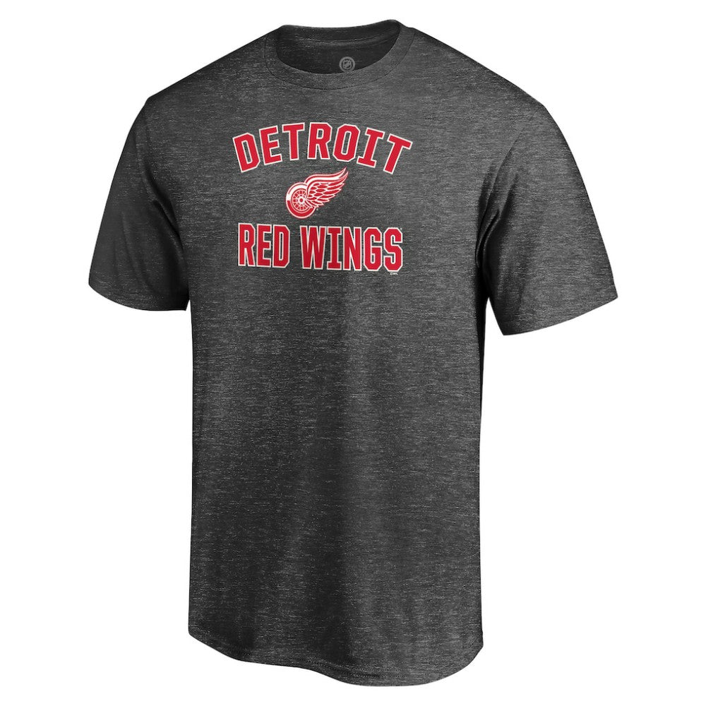 Detroit Red Wings Victory Arch Team T-Shirt - Charcoal | US 4282352
